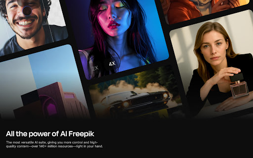 Freepik: Design & edit with AI screenshot