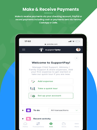 SupportPay: Split Expenses screenshot