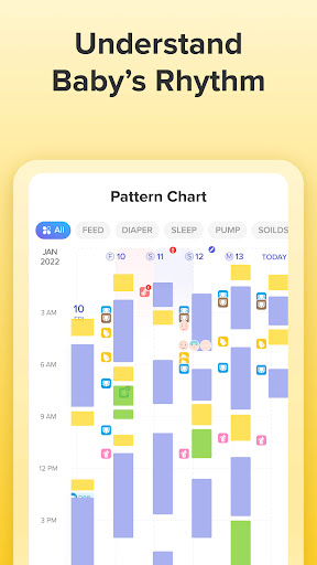Baby Tracker App | Glow screenshot