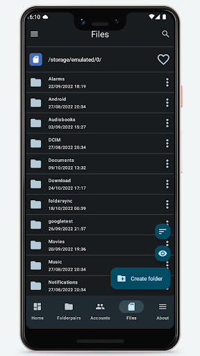 FolderSync Pro screenshot