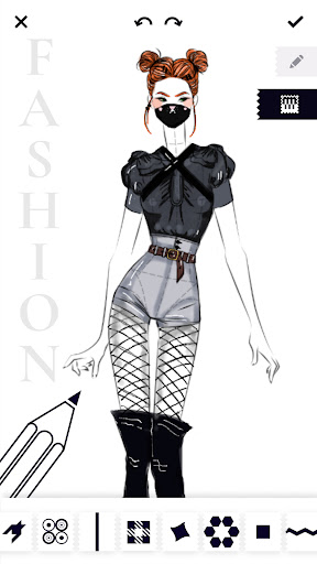 Fashion Design Sketches Book screenshot