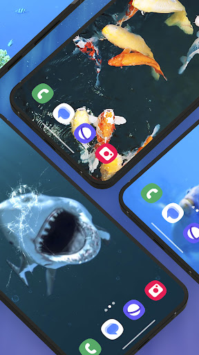 3D Fish Tank Live Wallpaper screenshot