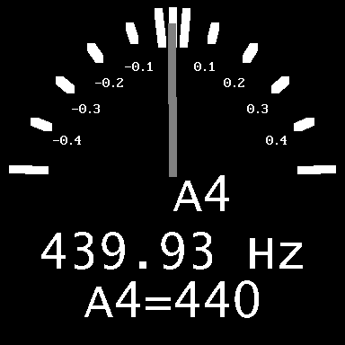 Guitar Tuner Simple Pro screenshot