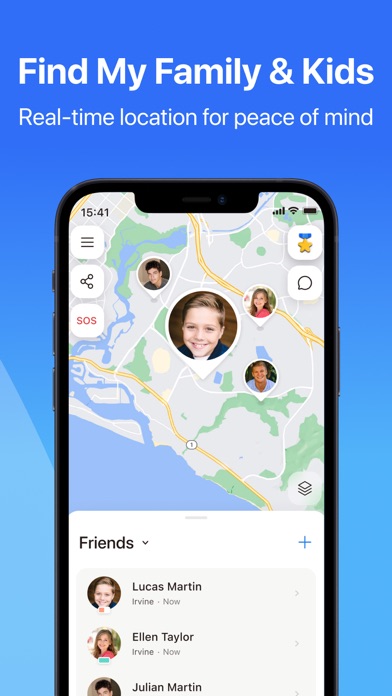 iSharing: GPS Location Tracker screenshot