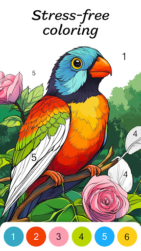 Color by Number for Adults screenshot