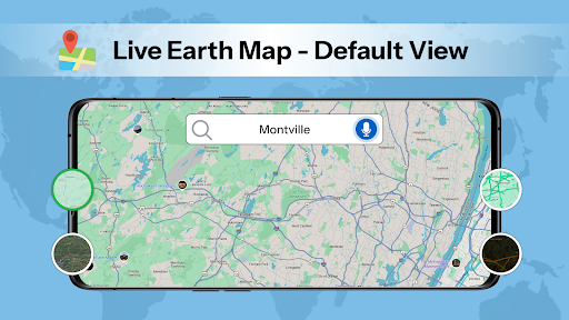 Earth Map Satellite Live View screenshot