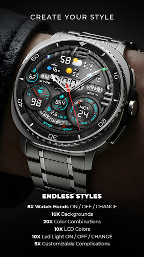 PER32 Ultra Hybrit Watch Face screenshot