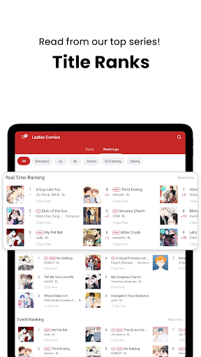 Lezhin Comics - Daily Releases screenshot