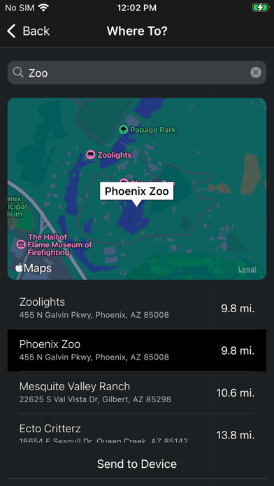 Garmin Drive™ screenshot