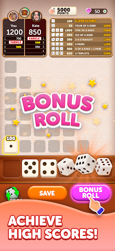 Farkle Dice Roll screenshot