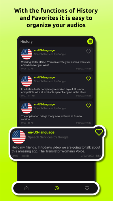 Translator Woman's Voice - TTS screenshot