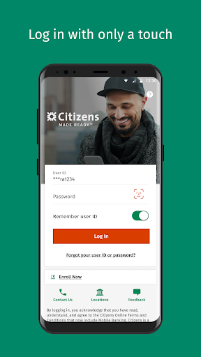 Citizens Bank Mobile Banking screenshot