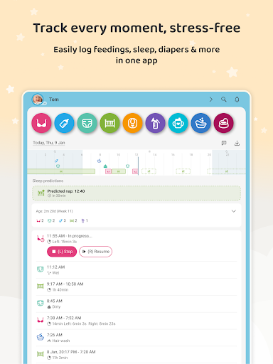 Baby Daybook - Newborn Tracker screenshot