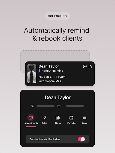 GlossGenius screenshot
