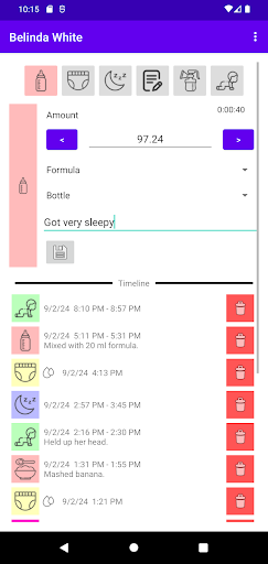 Baby Buddy for Android screenshot