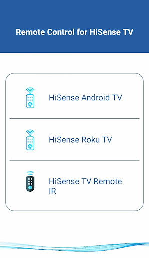 HiSense Smart TV Remote screenshot