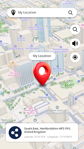Street View Map and Navigation screenshot