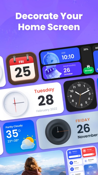 Color Widgets, Theme: iWidgets screenshot