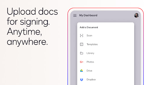 Docusign - Upload & Sign Docs screenshot
