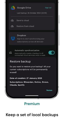 Tilla Premium screenshot