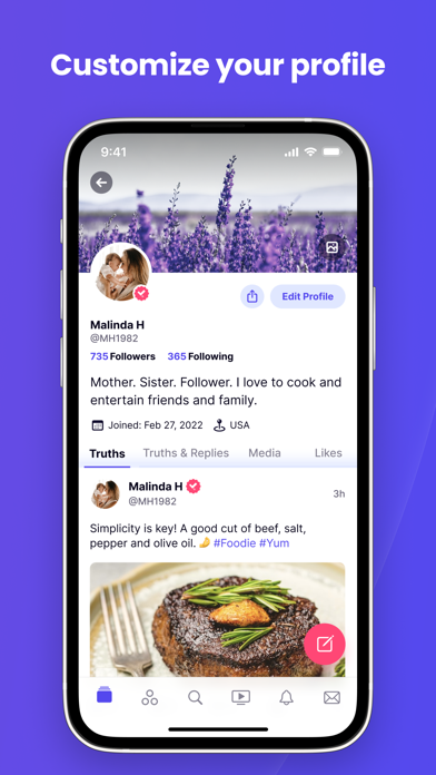 Truth Social screenshot