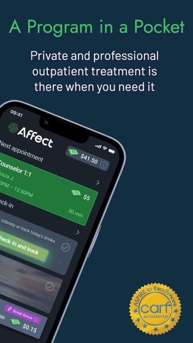 Affect: Addiction Recovery screenshot