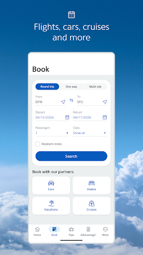 American Airlines screenshot
