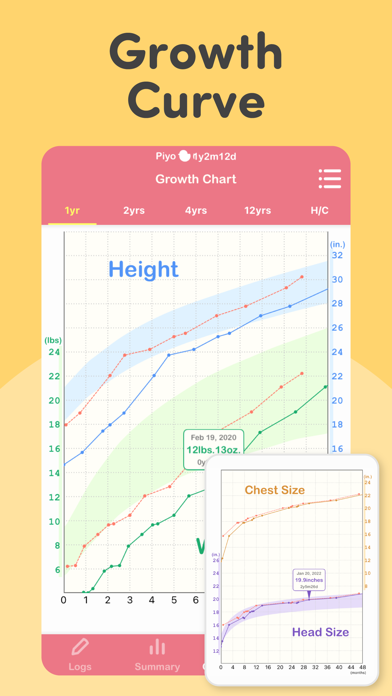 PiyoLog: Newborn Baby Tracker screenshot