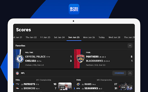 CBS Sports App: Scores & News screenshot