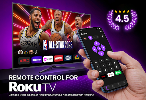 TV Remote Control for RokuTV screenshot