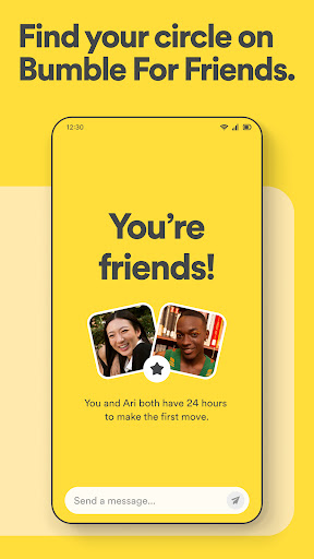 Bumble For Friends: Meet IRL screenshot