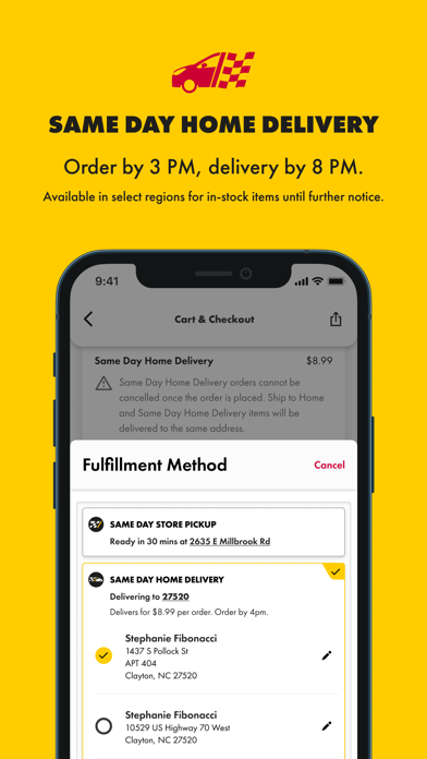 Advance Auto Parts screenshot