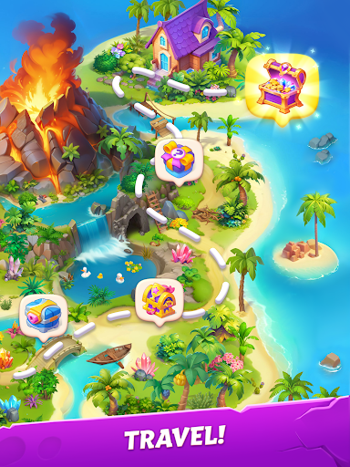 Merge Adventure: Travel Games screenshot