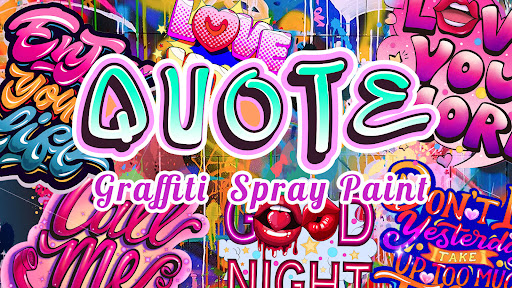 Graffiti Quote Color by number screenshot