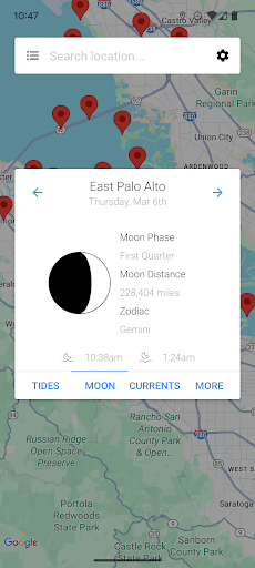 My Tide Times - Tables & Chart screenshot