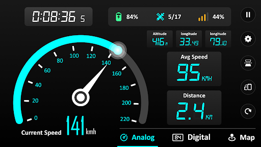 GPS Speedometer - Odometer App screenshot