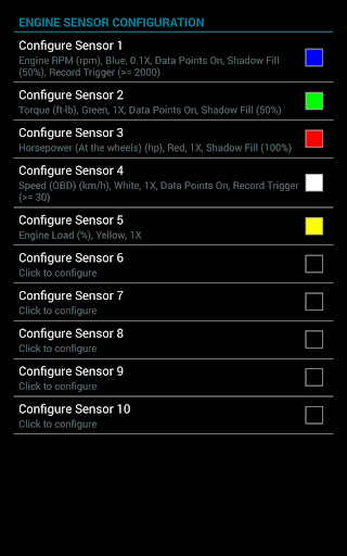 Realtime Charts for Torque Pro screenshot