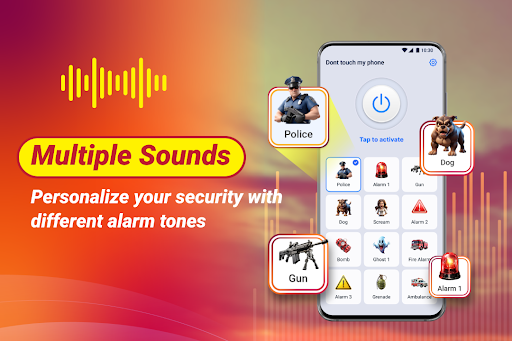 Anti Theft Phone Alarm screenshot