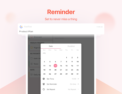 TickTick:To Do List & Calendar screenshot
