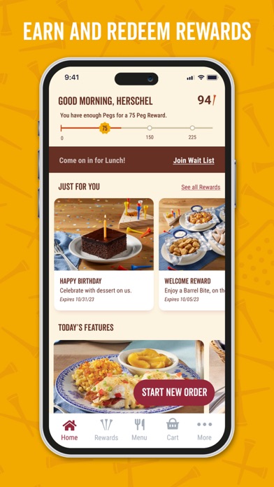 Cracker Barrel screenshot