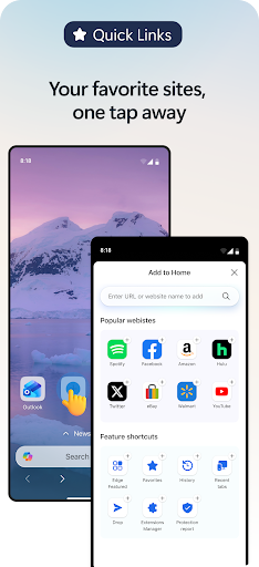 Microsoft Edge: AI browser screenshot