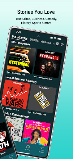Wondery: Discover Podcasts screenshot