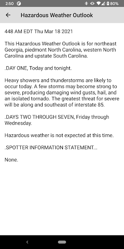 RadarX: Weather Radar/Forecast screenshot