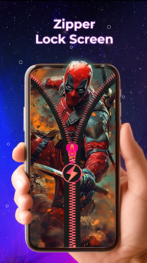 ZipLock - Zipper Lock Screen screenshot