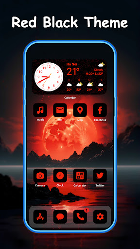 BeautyTheme: Icons & Widgets screenshot