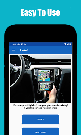 Mirror link car connector screenshot