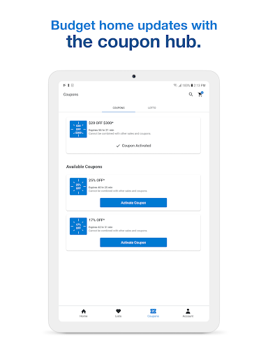 Bed Bath & Beyond screenshot