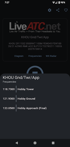 LiveATC for Android screenshot