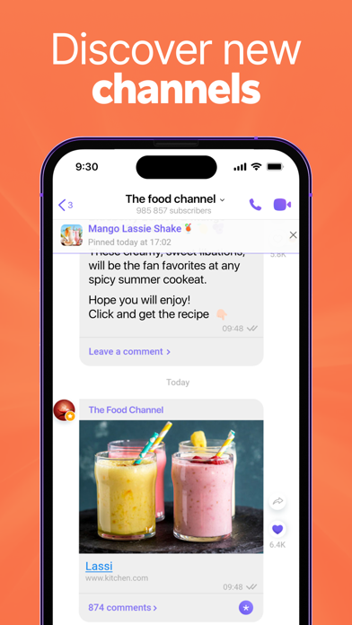 Rakuten Viber Messenger screenshot