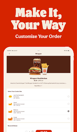 BURGER KING® App screenshot